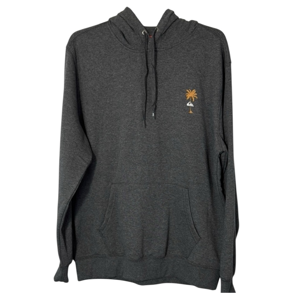 Quiksilver Gray Sweatshirt Hooded in Size M NWT
